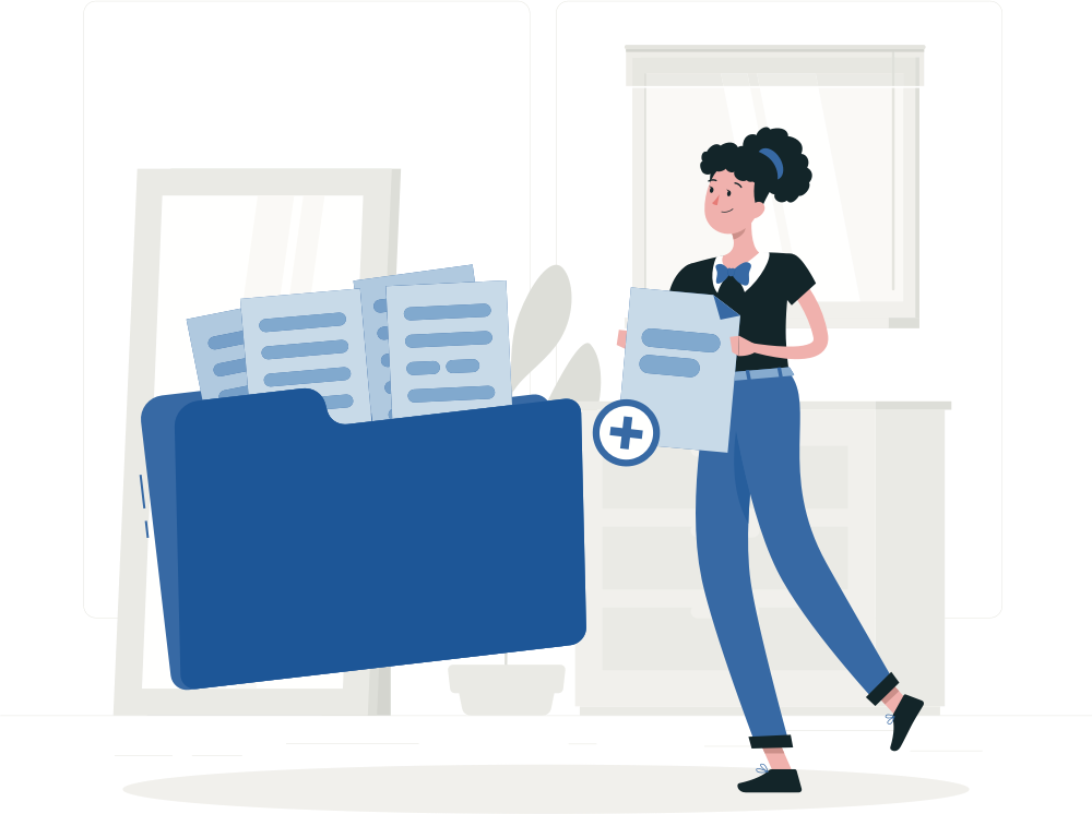 share files illustration